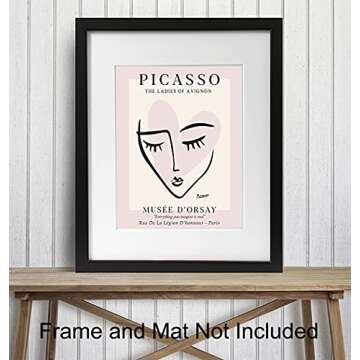 Pablo Picasso Poster Prints - Abstract Wall Art Gift
