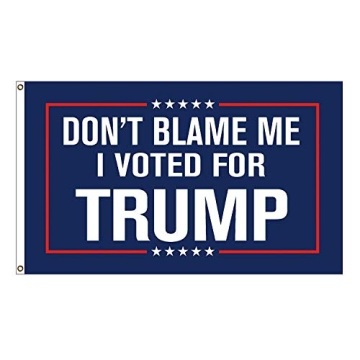 Bagish Donald Trump Flag, President Election Campaign Flag 2024, Dont Blame Me I Voted for Trump, Do...