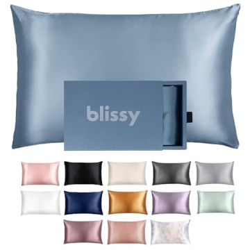 Blissy Silk Pillowcase - Luxurious Mulberry Silk for Hair and Skin