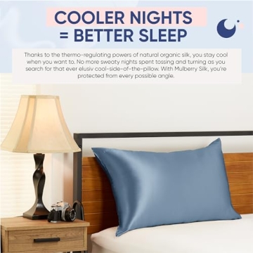 Blissy Silk Pillowcase - Luxurious Mulberry Silk for Hair and Skin