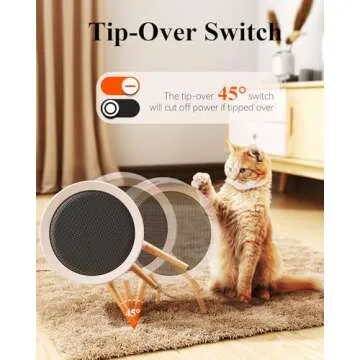 Gaiatop Space Heater, Cute and Powerful, 1000W Small Electric Heaters for Indoor Use, 3 Modes PTC Ceramic Fast Heating, Overheating & 45° Tip-Over Protection, Portable for Home Office Pink