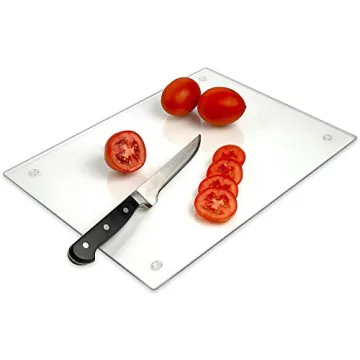 Durable Tempered Glass Cutting Board Scratch Heat Resistant