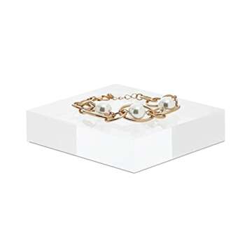 Juvale Clear Acrylic Blocks, Small Pedestal Riser for Display Stands (4x4x1 in, 2 Pack)