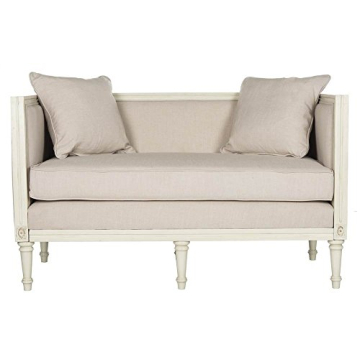 Safavieh Leandra Stylish Antique Beige Settee for Any Room