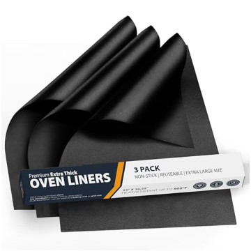 Buy Oven Liners - Heavy Duty Non-Stick Mats 3 Pack