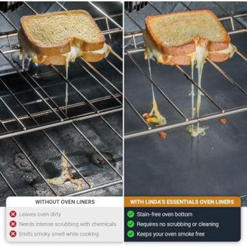 Buy Oven Liners - Heavy Duty Non-Stick Mats 3 Pack