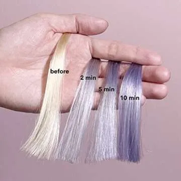 Pallure Blonde Toning Shampoo, Reduces Brassiness And Yellow Tones – For Blonde, Platinum, Bleached, Silver Hair, Vegan and Cruelty Free (10.14 Fl Oz)