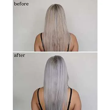 Pallure Blonde Toning Shampoo, Reduces Brassiness And Yellow Tones – For Blonde, Platinum, Bleached, Silver Hair, Vegan and Cruelty Free (10.14 Fl Oz)