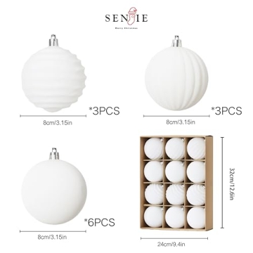 Stunning Velvet Christmas Ornaments Set for Your Tree