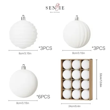 Stunning Velvet Christmas Ornaments Set for Your Tree