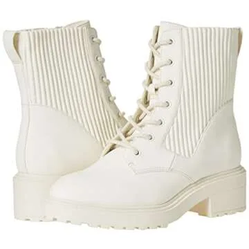 Amazon Essentials Women's Rubberized Combat Boots for Comfort