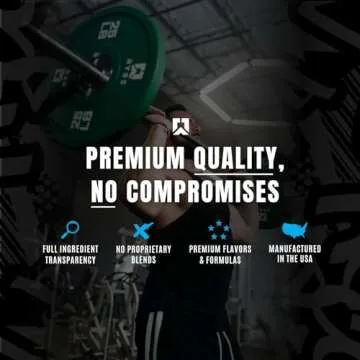 Ryse Project Blackout Pre Workout | Pump, Energy, and Strength | with Caffeine, Vitacholine, Nitrates, and Theobromine | 25 Servings (Baja Burst)