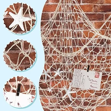 21-Piece Starfish Ornament Set for Coastal Decor & Crafts