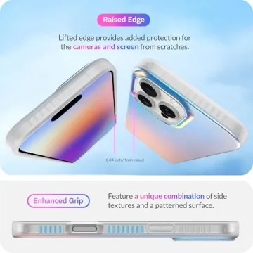 Iridescent iPhone 16 Pro Case with 360° Protection