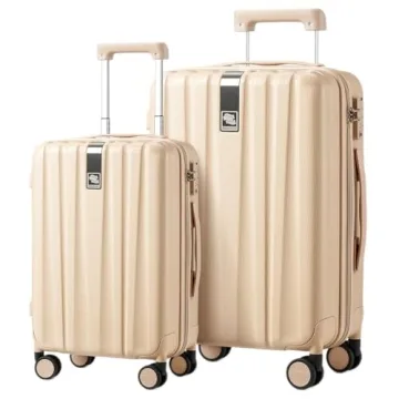 Hanke 20/29 Inch Carry On Luggage Sets - Stylish Hard Shell Suitcases with Spinner Wheels