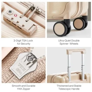 Hanke 20/29 Inch Carry On Luggage Sets - Durable Travel Gear