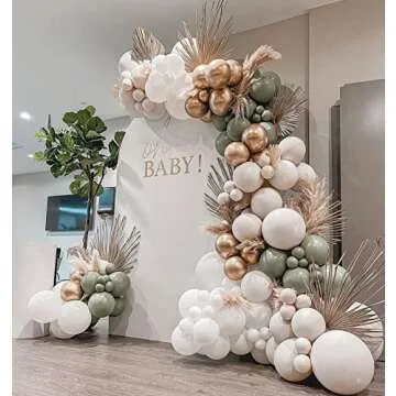 Berichest Avocado Green Balloon Arch Kit for All Occasions