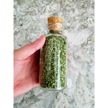 Nakpunar 8 Glass Spice Vials with Cork - Elegant Storage