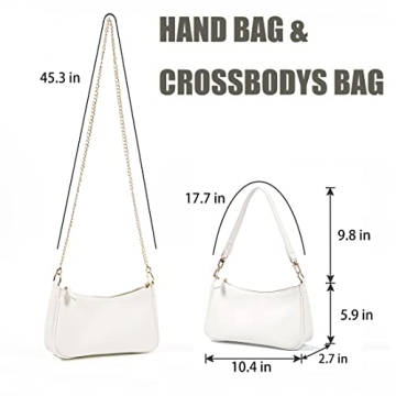 Stylish VODIU Clutch Tote Handbag with Versatile Straps