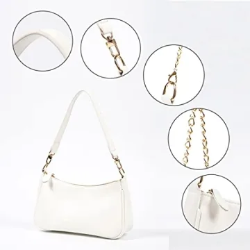 Stylish VODIU Clutch Tote Handbag with Versatile Straps