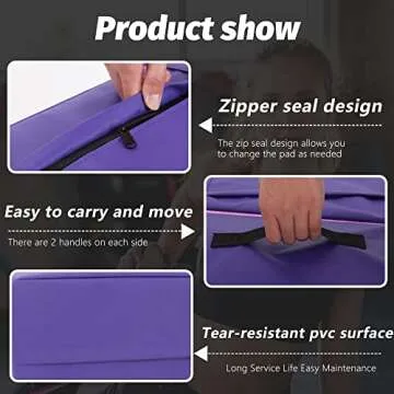 BestMassage Gymnastics Incline Mat for Indoor and Outdoor Fun