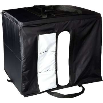 Amazon Basics Foldable Photo Studio Box with Light