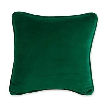 FURBISH Handmade Embroidered Throw Pillow for Decor