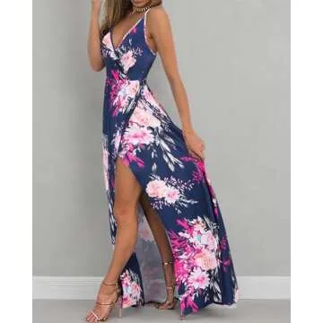 II ININ Women's Summer Beach Maxi Dress for Weddings