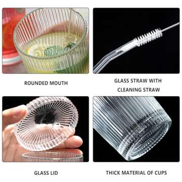 Beereraver Drinking Glasses Set - Stylish & Versatile