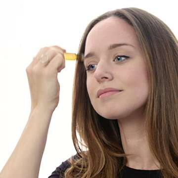 Saje Peppermint Halo Essential Oil Blend, Soothes the Head, Roll-On Application, 100% Natural (0.34 fl oz)