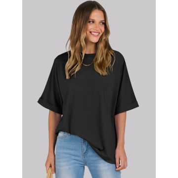 Stylish ANRABESS Oversized T-Shirt for Women | Comfortable & Chic