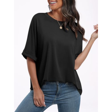 Stylish ANRABESS Oversized T-Shirt for Women | Comfortable & Chic