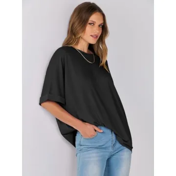 Stylish ANRABESS Oversized T-Shirt for Women | Comfortable & Chic