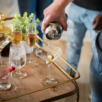 Libbey 16 oz Goblet Glass Set of 6, Durable & Chic