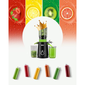 ECOSELF Cold Press Juicer for Whole Fruits & Vegetables
