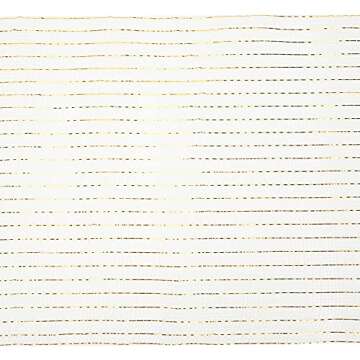 MEEDEE White Mesh Ribbon White Deco Mesh Ribbon 10 Inch White and Gold Mesh Ribbon Metallic Mesh Roll for Wreaths Basket Craft Supplies (30 Feet)