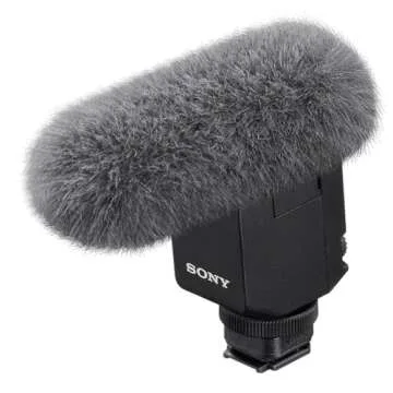 Digital MI Shoe Shotgun Microphone with Beamforming Technology for Three switchable directivities - ECM-B10,Black