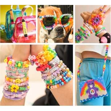 Create with Paodey 5 Boxes Bracelet Kit 3500+ Beads