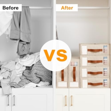 StarAneer Bed Sheet Organizer - Stylish & Durable Storage