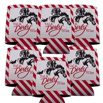 VictoryStore Derby Can and Beverage Coolers Derby, Talk Derby To Me Can Coolers (6)