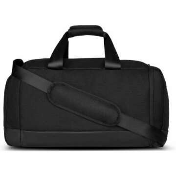 Nike Jordan Air Duffel Bag - Sleek Black Gym Essentials