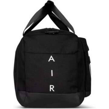 Nike Jordan Air Duffel Bag - Sleek Black Gym Essentials