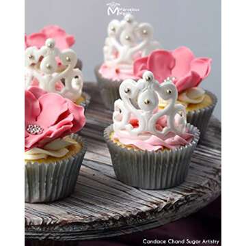 Marvelous Molds Mini Silicone Tiara Crown Mold