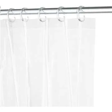 HARBOREST Waterproof Shower Curtain Liner 72x72 Durable Design