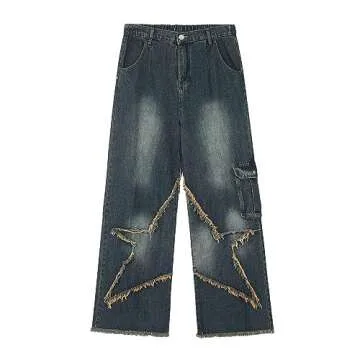 Trendy Aelfric Eden High Waist Straight Leg Cargo Jeans