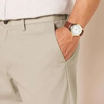 Men's Classic-Fit Wrinkle-Resistant Chino Pants - Amazon Essentials