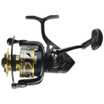 PENN 1338220 Battle II 5000 Spinning Fishing Reel