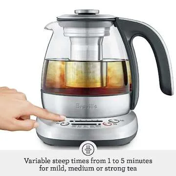Breville Smart Tea Infuser Compact Kettle for Perfect Tea