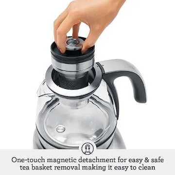 Breville Smart Tea Infuser Compact Kettle for Perfect Tea