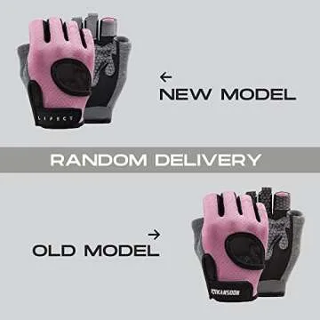 LIFECT Breathable Workout Gloves for All Fitness Levels